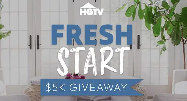 HGTVs Fresh Start Giveaway 2025