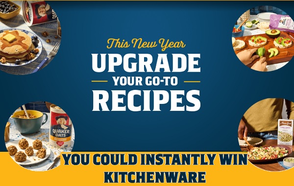 Quaker New Year Kitchenware Instant Win Game 2025