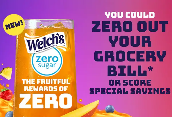 Welchs Zero Rewards Instant Win Game 2025