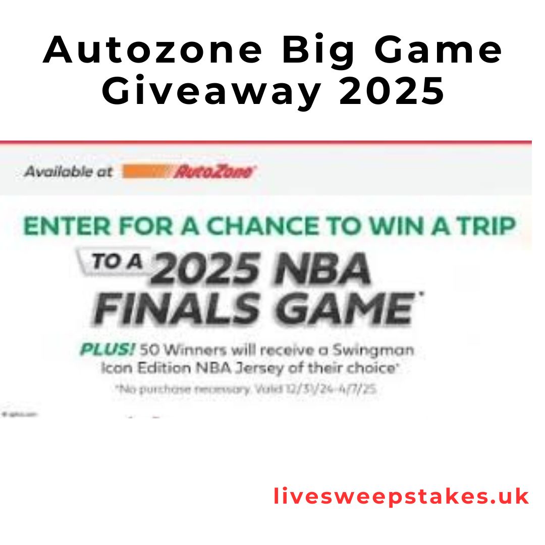 Autozone Big Game Giveaway 2025