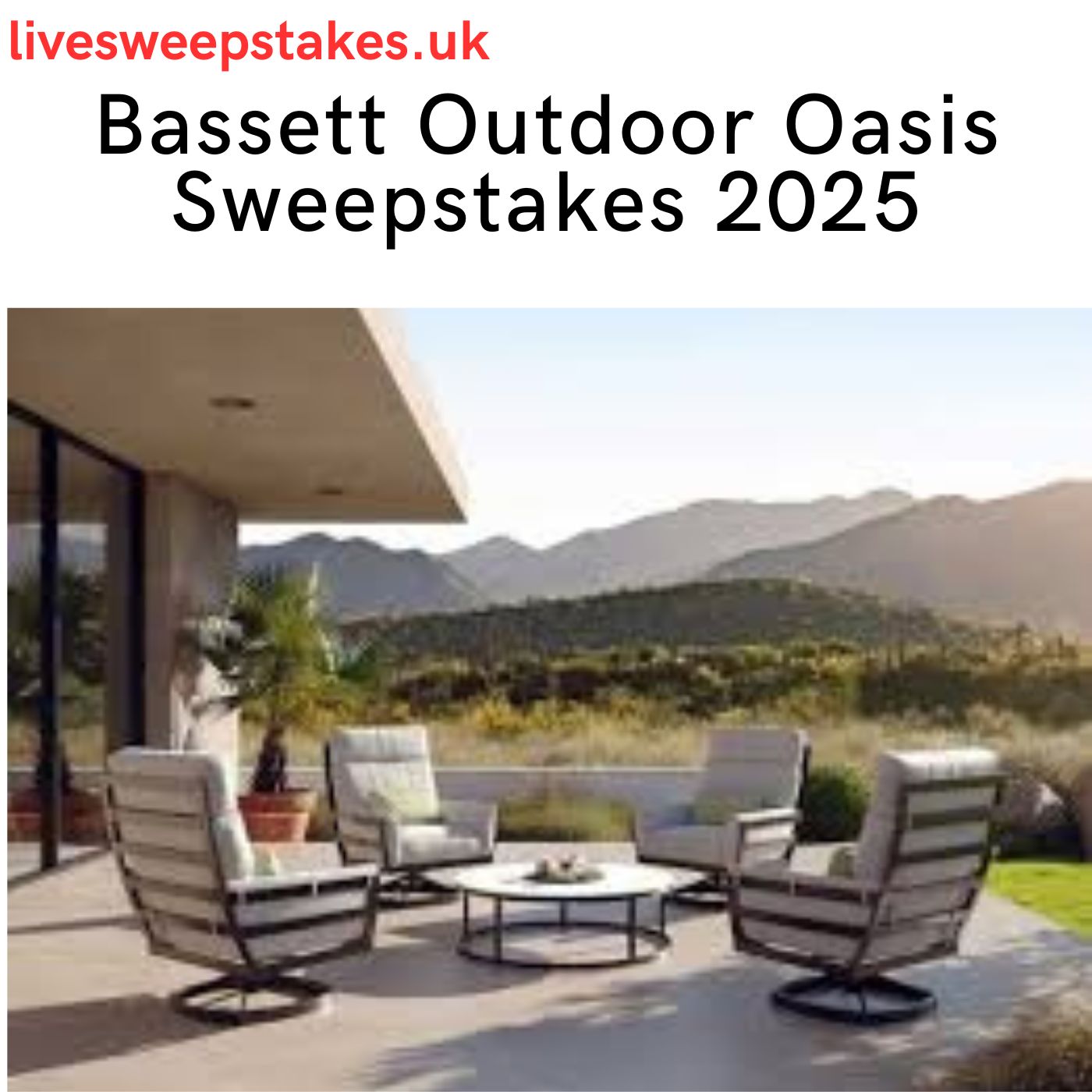 Bassett Outdoor Oasis Sweepstakes 2025