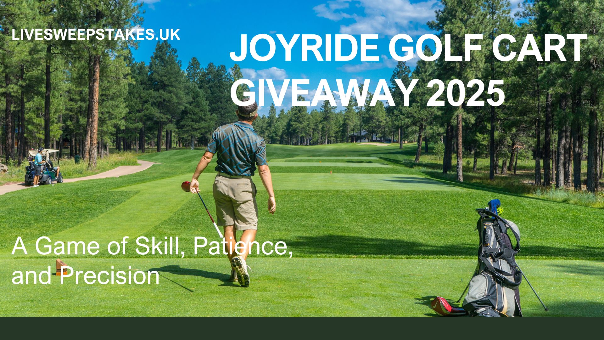 Joyride Golf Cart Giveaway 2025