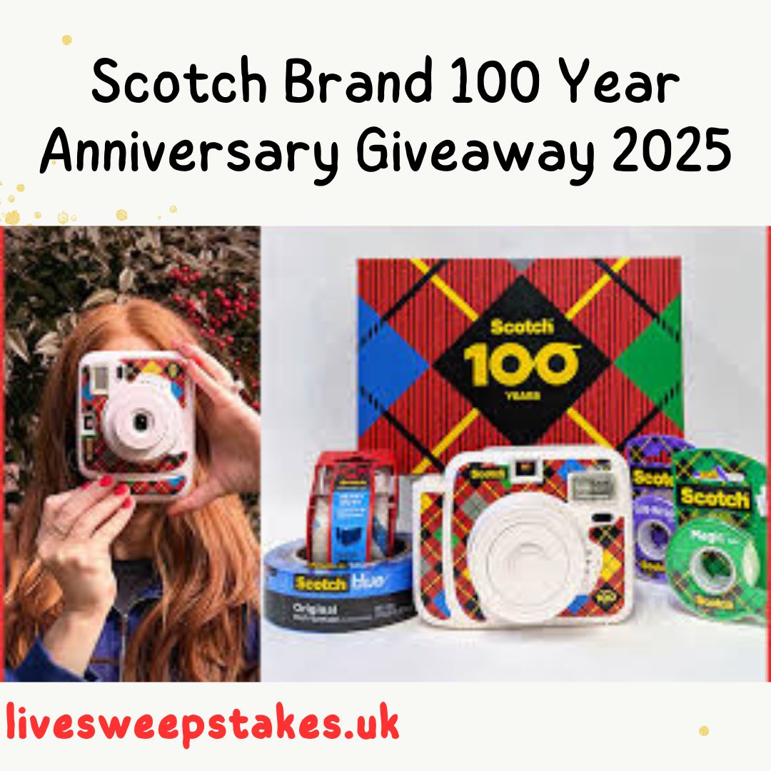 Scotch Brand 100 Year Anniversary Giveaway 2025